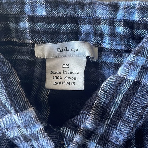 Preloved - BLL nyc - Plaid Dress / Cardigan - Picture 5 of 6